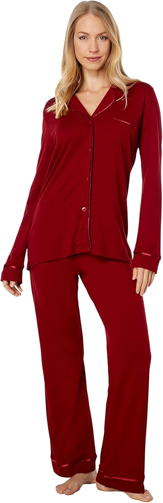 Cosabella Women's Bella Long Sleeve Top & Pant PJ Set