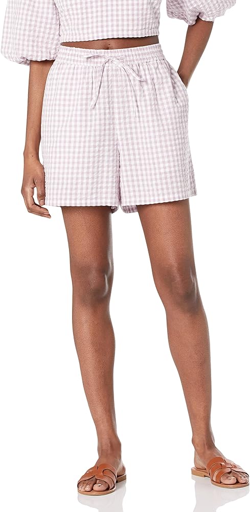 The Drop Women's Mel Drawstring Pull-On Boxer Short