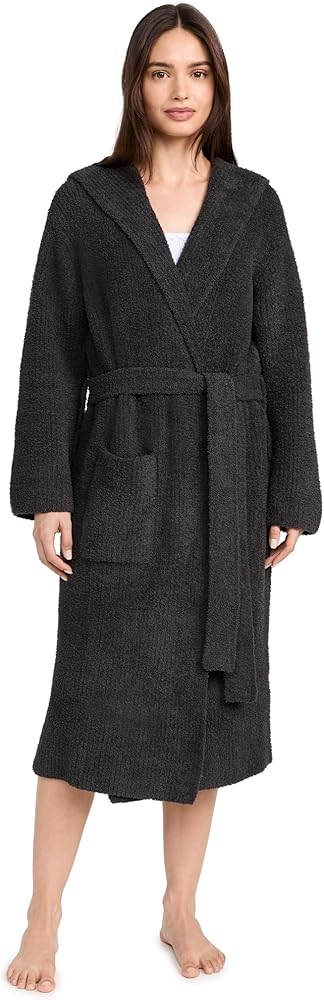 Barefoot Dreams CozyChic Ribbed Hooded Robe