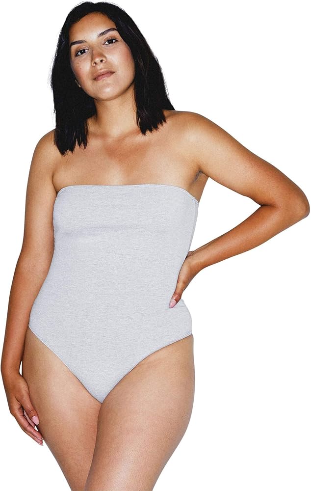 American Apparel womens Strapless Bodysuit