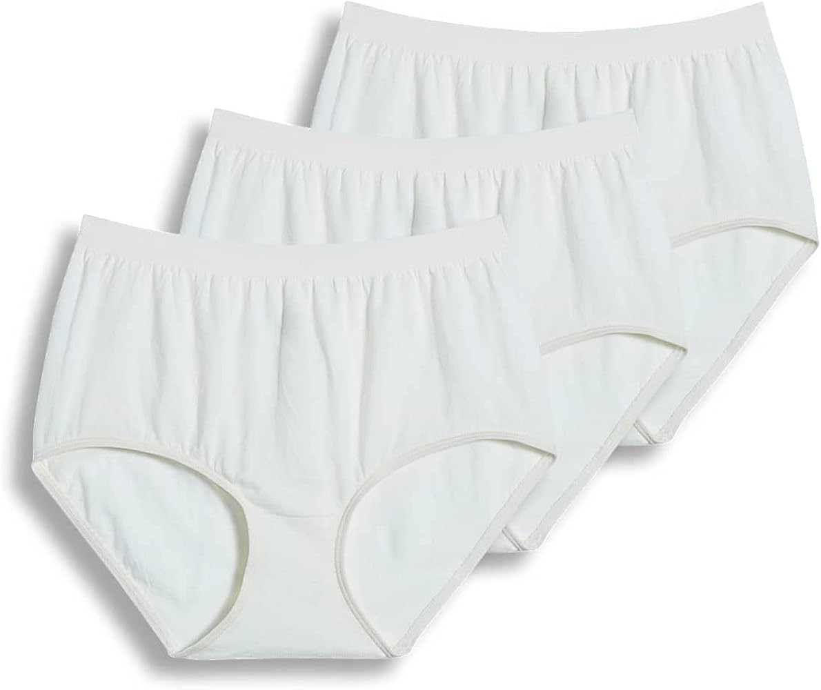 Jockey Women's Underwear Comfies Microfiber Brief - 3 Pack