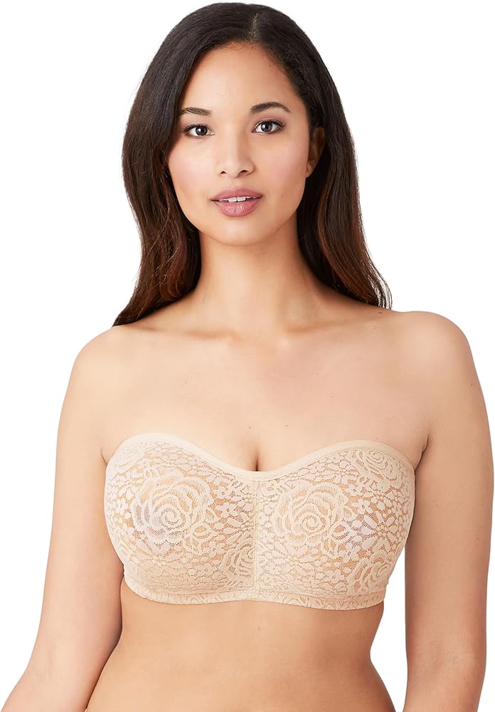 Wacoal Women's Halo Lace Strapless Convertible Bra