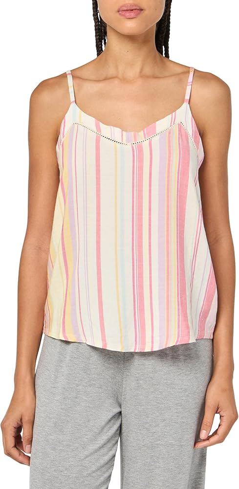 PJ Salvage Women's Loungewear Staycation Stripe Cami