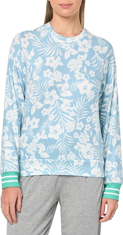 PJ Salvage Women's Loungewear Ocean Breeze Long Sleeve Top