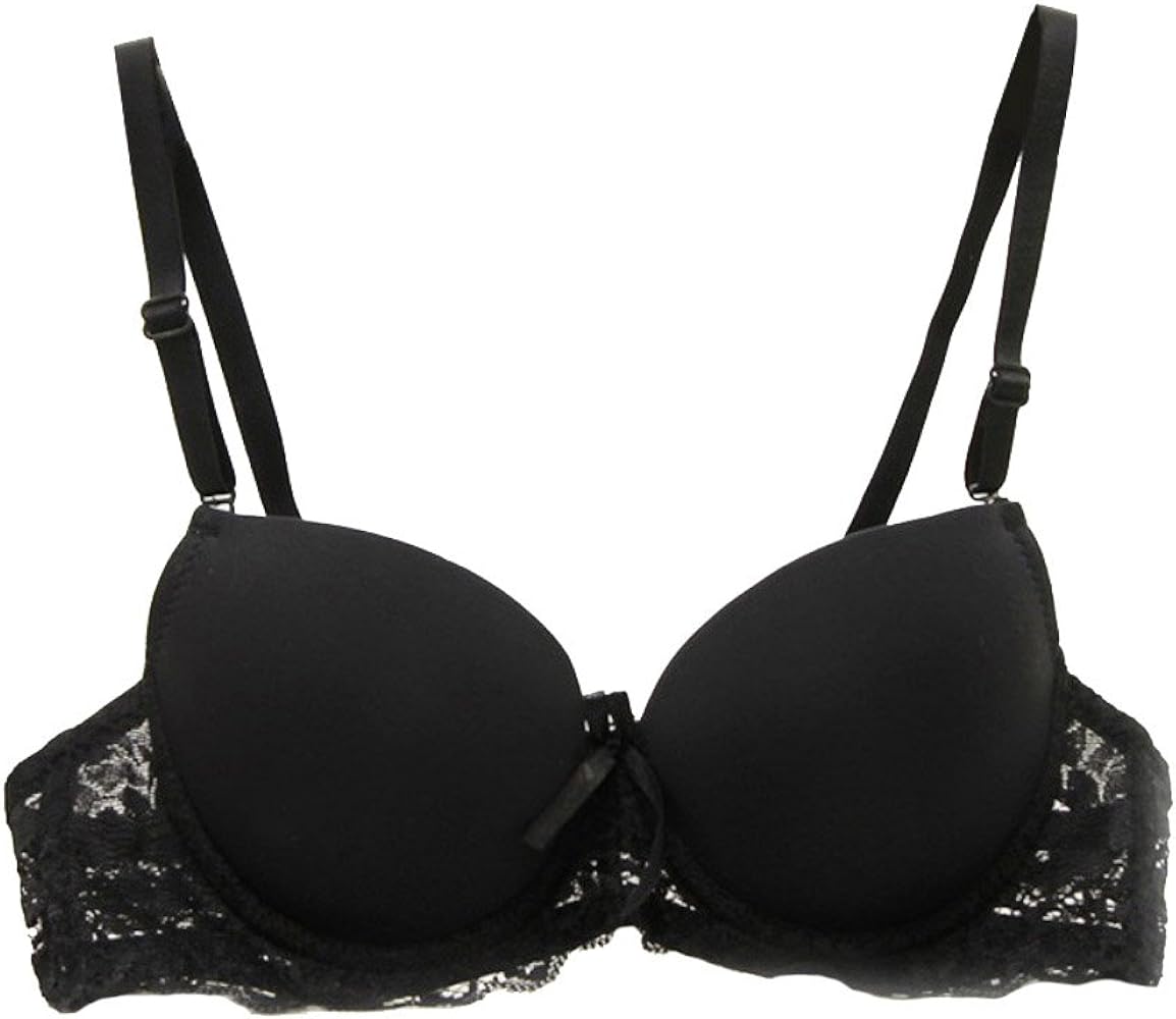 Women's Bra Lace Padded Push-Up Underwire Lingerie Brassiere