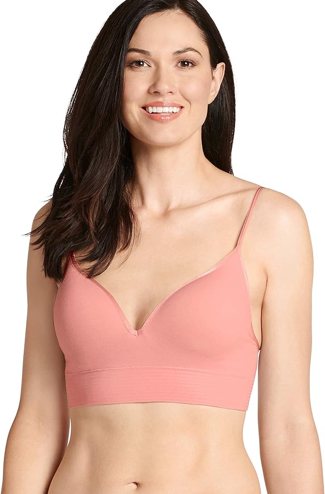 Jockey Women's Bra Natural Beauty Seamfree Molded Cup Bralette