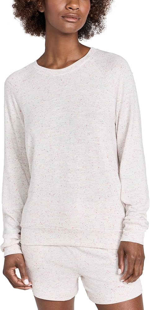 PJ Salvage Women's Loungewear Cozy Confetti Long Sleeve Top