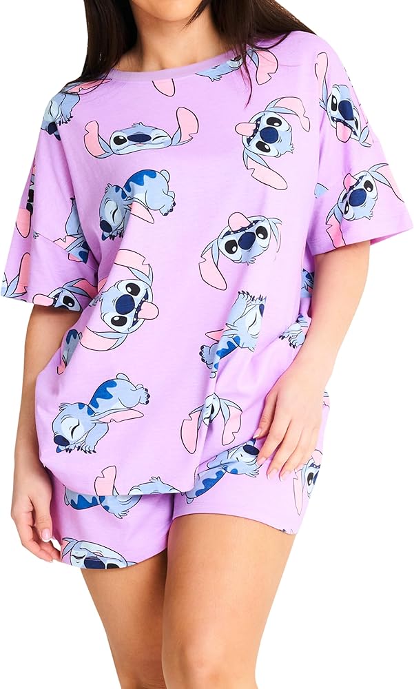 Disney Lilo and Stitch Pajamas for Women | Womens Stitch PJs | Ladies Pajamas for Stitch Fans | Official Stitch Merchandise