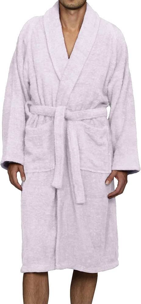 SUPERIOR Cotton Unisex Terry Robe, Soft And Absorbent Robes For Men And Women, Bathroom Accessories