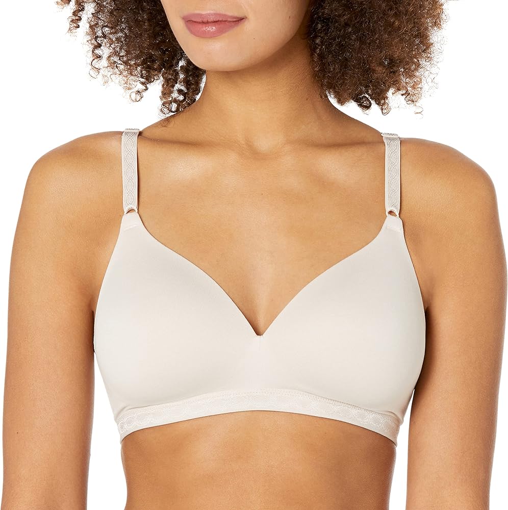 Warner's Women's Plus Size Simply Perfect Super Soft Wireless Lightly Lined Comfort Bra Rm1691t