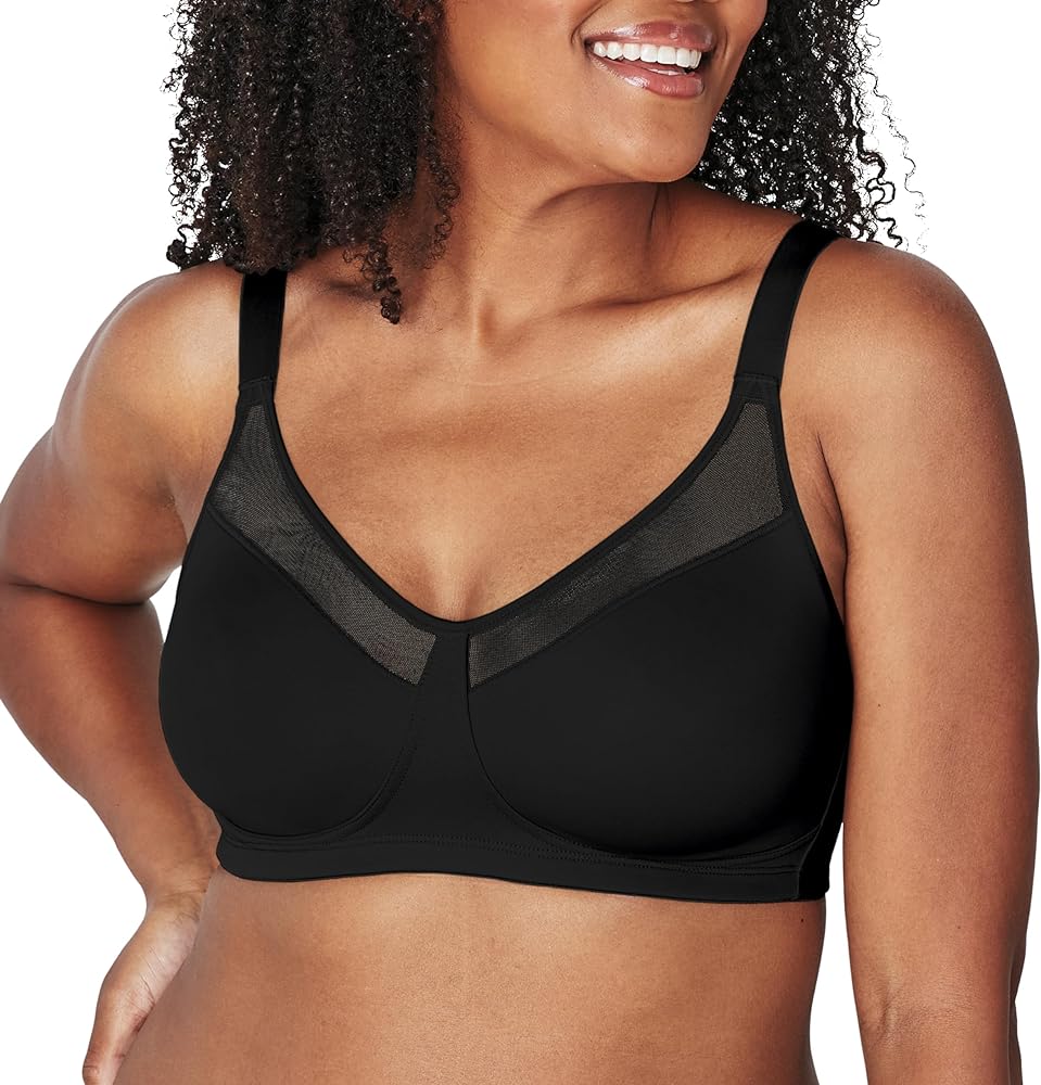 PLAYTEX womens 18 Hour Smoothing Minimizer Wirefree Bra Us4697