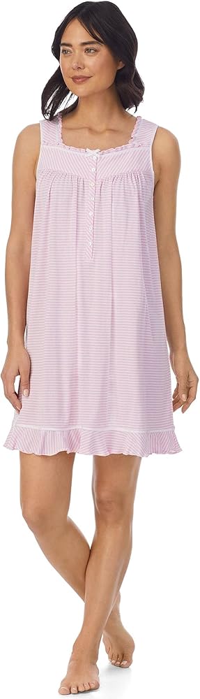 Eileen West 36" Short Sleeveless Nightgown