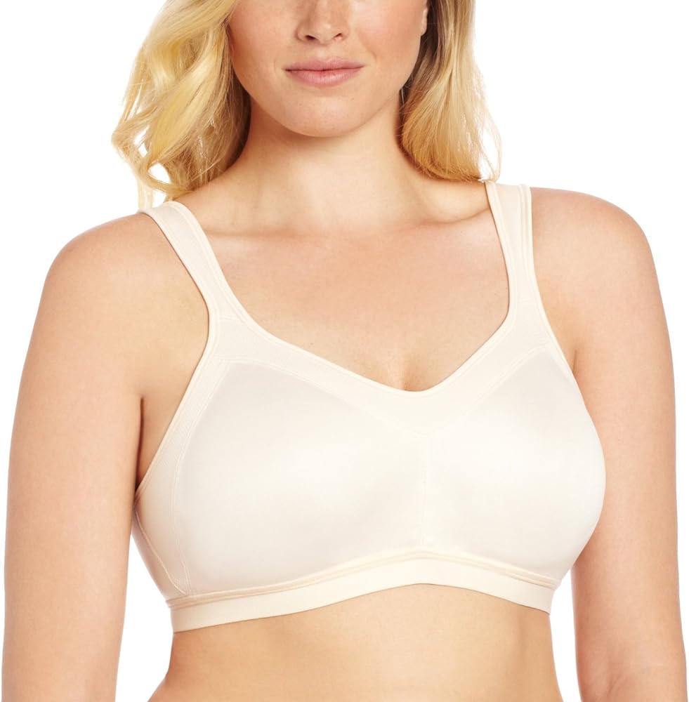 Playtex 18 Hour Active Lifestyle Wirefree Bra, Light Beige, 46DD