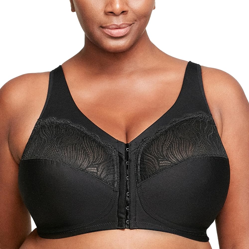 Glamorise Women's Plus Size MagicLift Natural Shape Bra Wirefree #1210