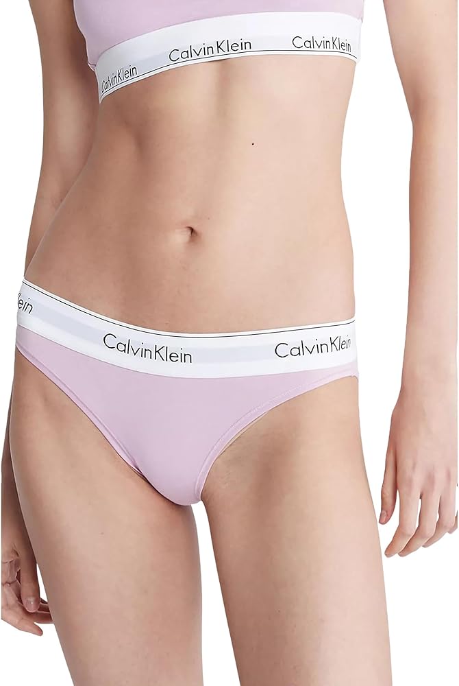 Calvin Klein Modern Cotton Bikini Mauve Mist XL (Women's 16)