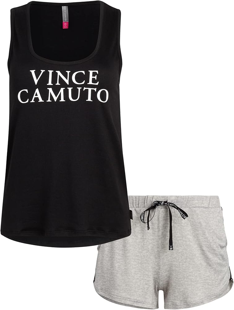 Vince Camuto Women's Pajama Set - 2 Piece Tank Top and Sleep Shorts (S-XL)