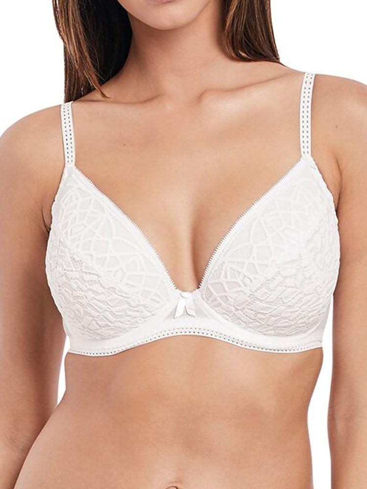 Freya Women's Soiree Lace Padded Plunge Underwire Bra