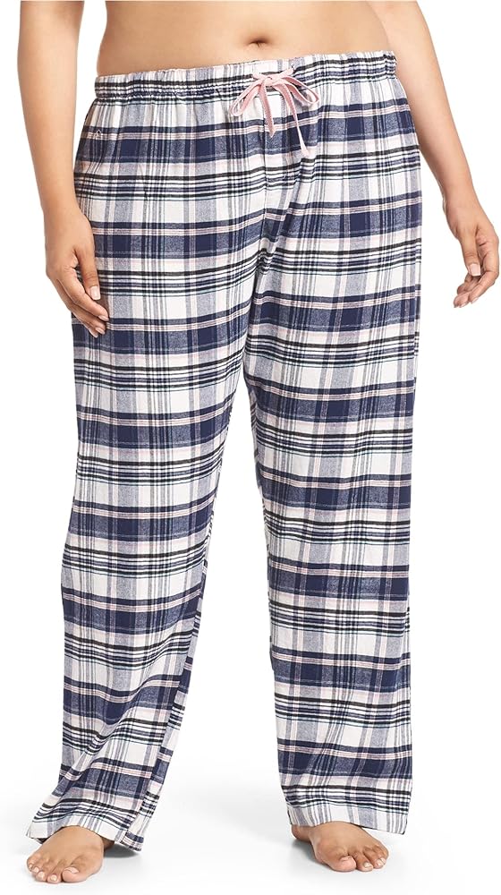 P.J. Salvage Womens Plaid Pajama Lounge Pants