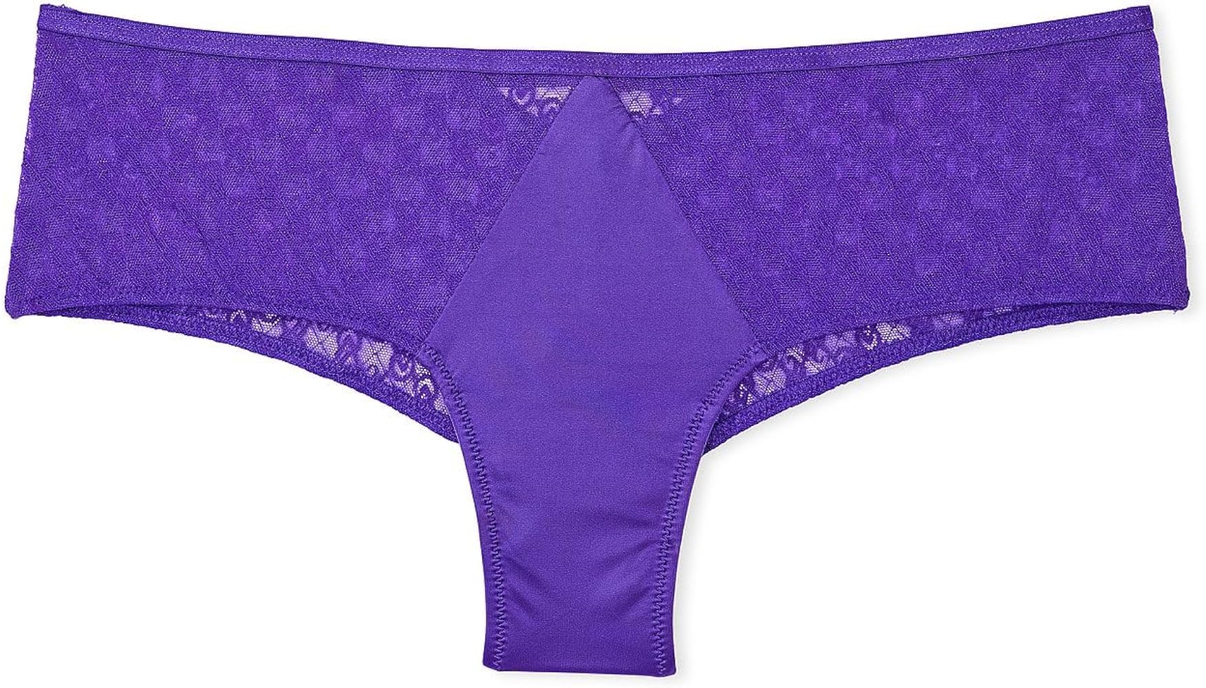 Victoria's Secret Icon T Back Hiphugger Cheeky Panty, VS Monogram Lace, Underwear for Women (XS-XXL)