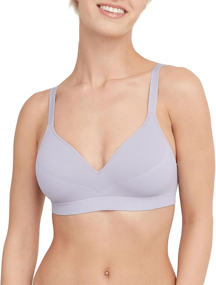 Hanes Women's Perfect Coverage Wireless, Comfortflex Fit T-shirt Bra (Retired Colors)