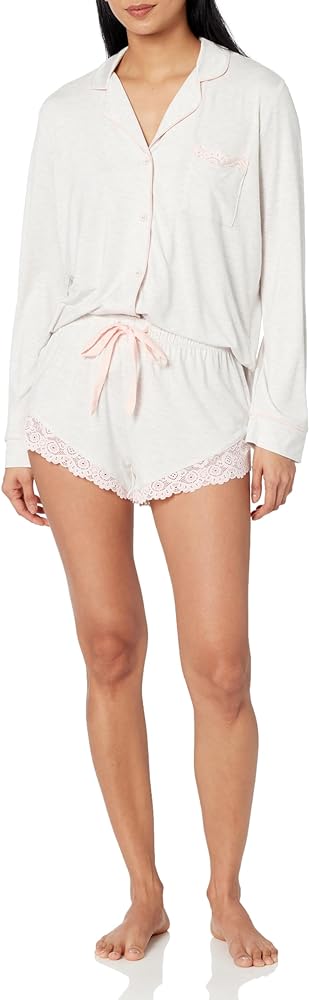 PJ Salvage Women's Loungewear Love & Lace Pajama Pj Set