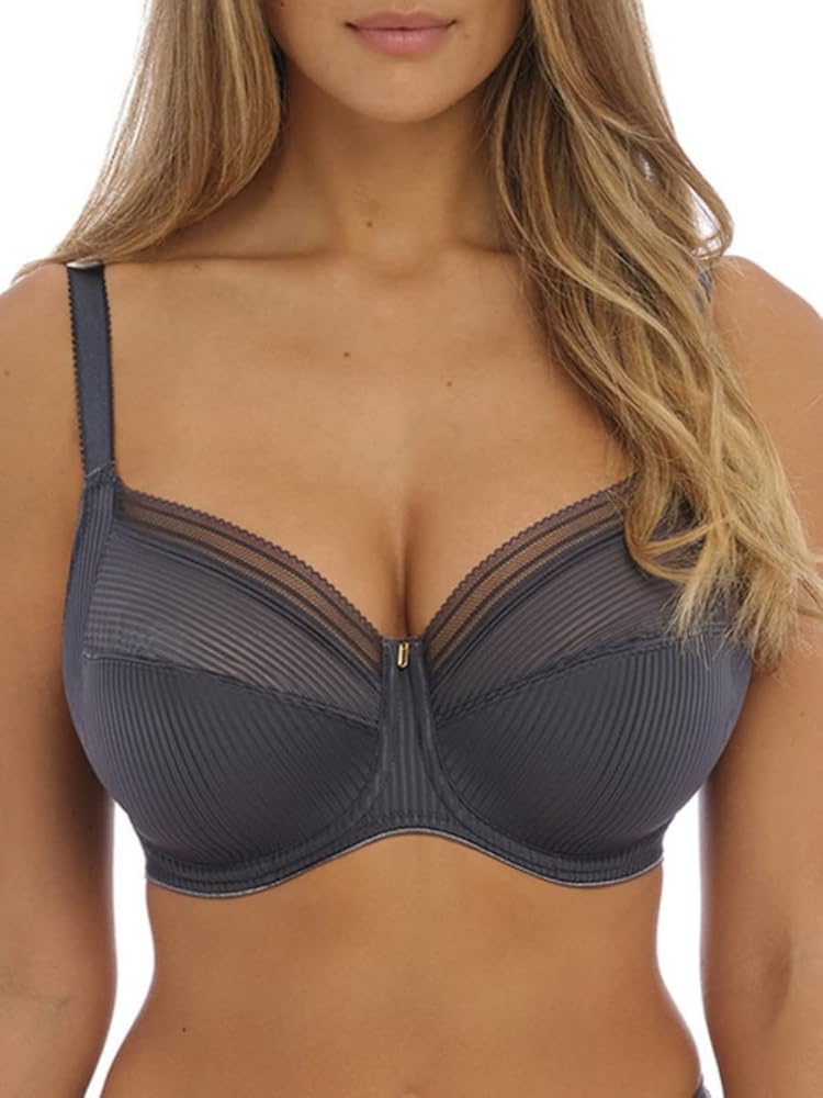 Fantasie Women's Fusion Underwire Full Cup Side Support Bra, Slate, 38E