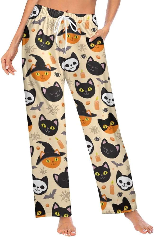 Pajama Bottoms for Women Soft Lounge Pants Comfy Drawstring Sleepwear Long Pajamas Pants S-3XL