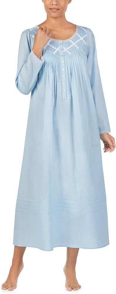 Eileen West Women's 5519842 100% Cotton Long Sleeve Ballet Nightgown