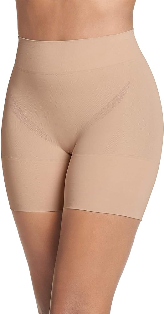 Jockey Women's Shapewear Skimmies Tummy Smoothing Seamfree Mid-Waist Mid-