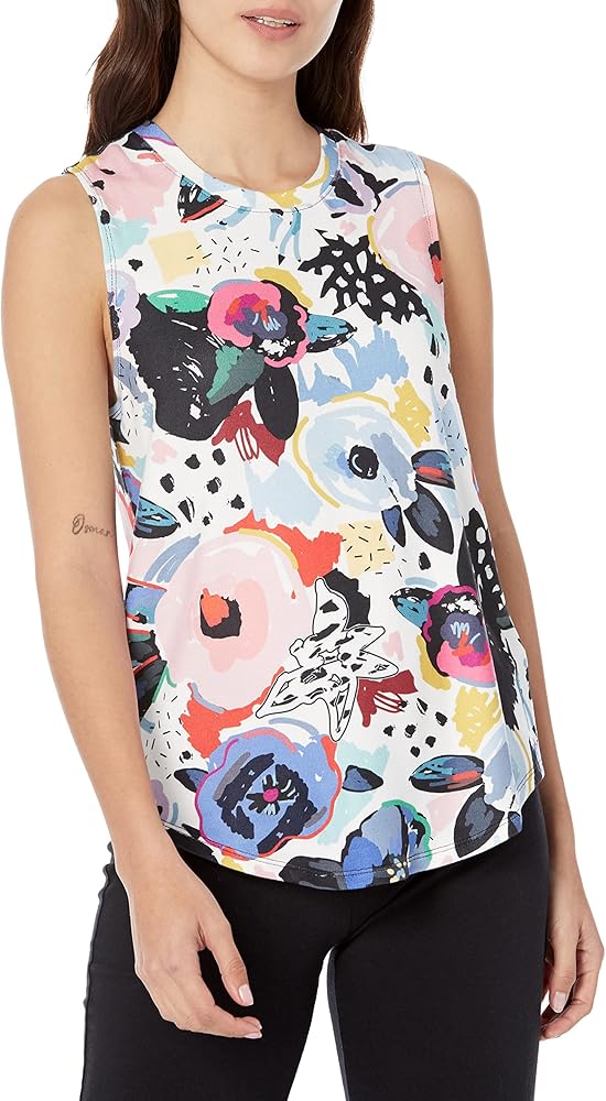 PJ Salvage Women's Loungewear Retro Blooms Tank