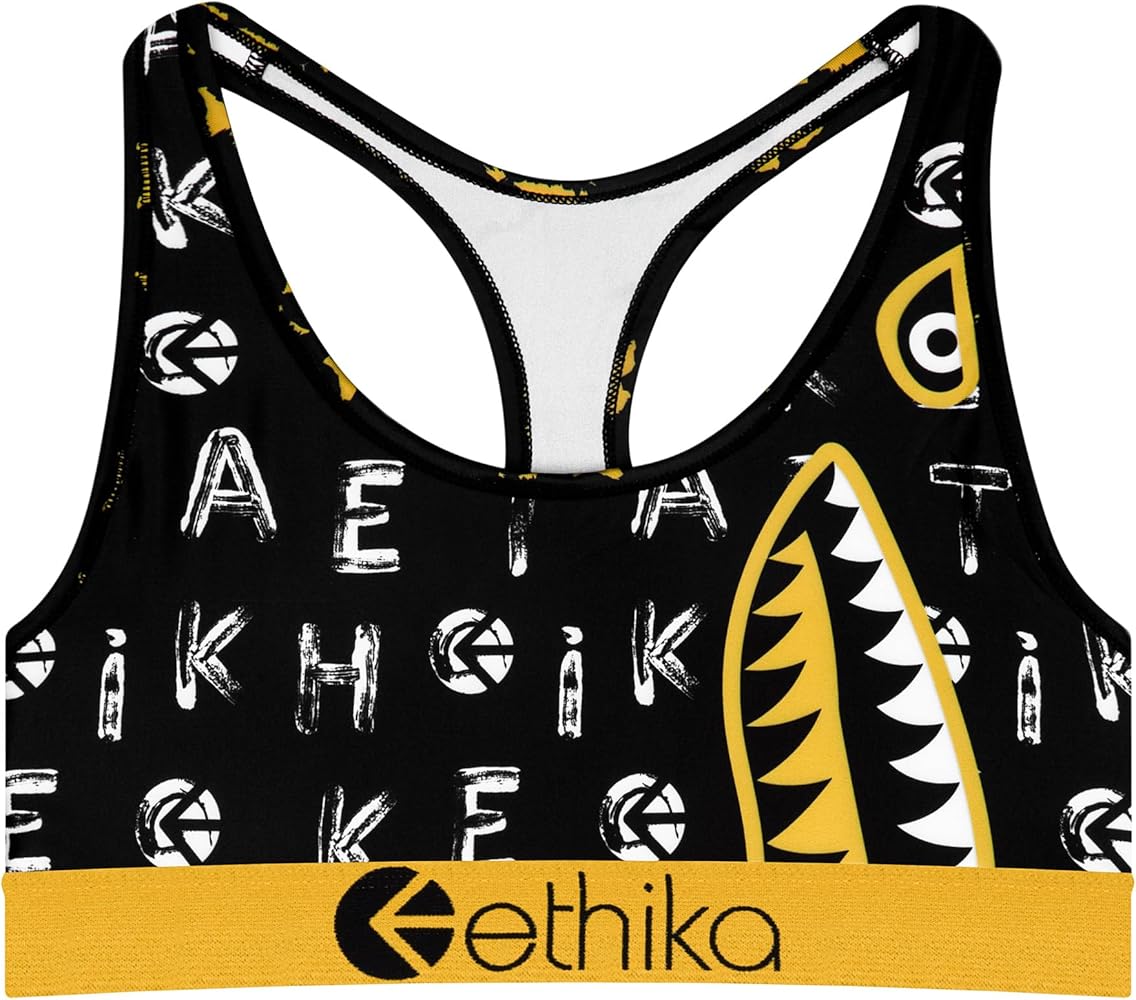 Ethika Womens Sports Bra | Bomber Word Finder