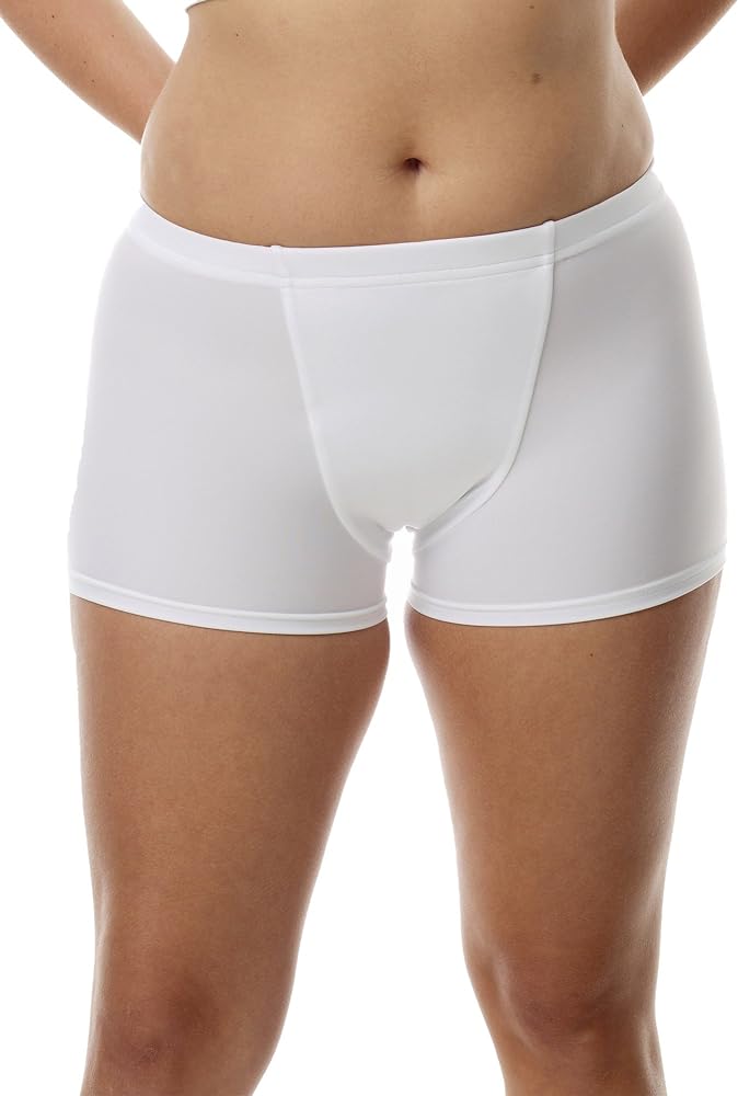 Underworks Women's Performance Microfiber Support Boxers - Boy-leg Briefs