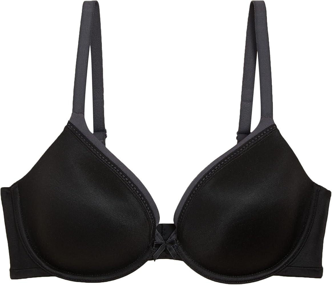 Marks & Spencer Women's Sumptuously Soft Under Wired Lace Trim Padded Plunge T-Shirt Bra