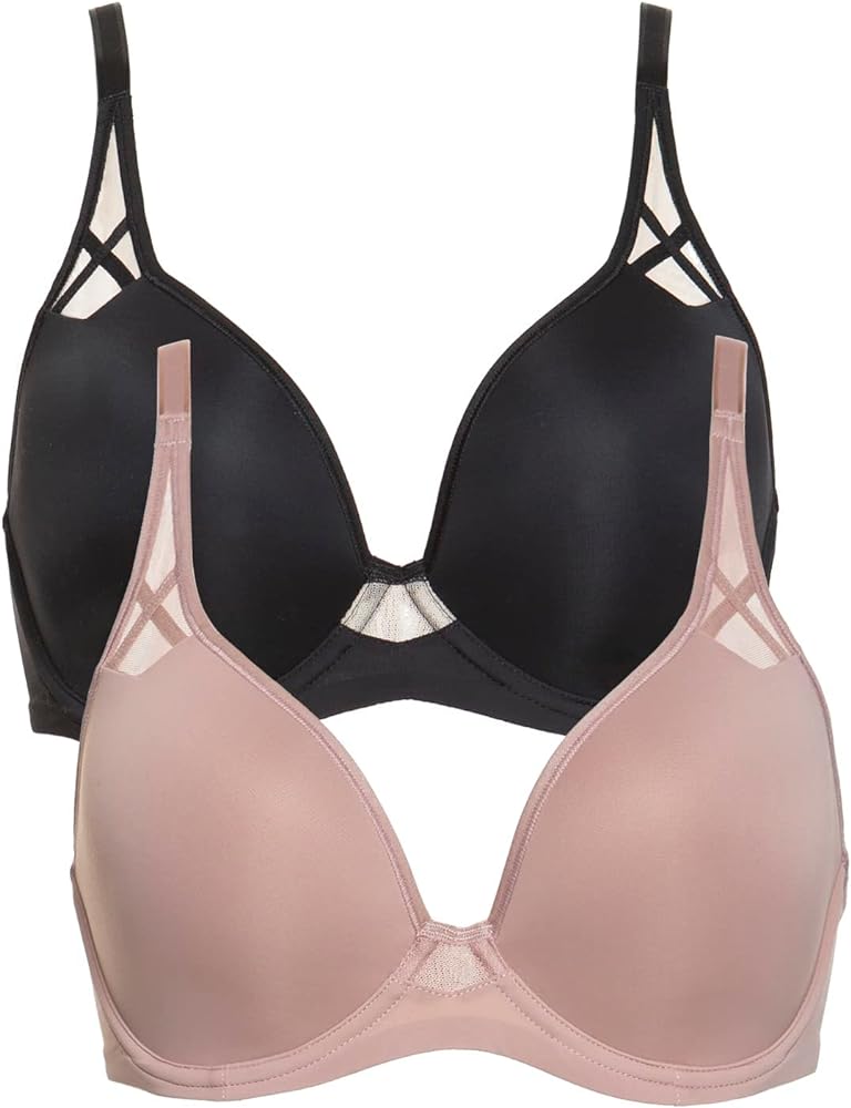 Felina Paramour Amaranth Plush T-Shirt Bra w/Sheer Details