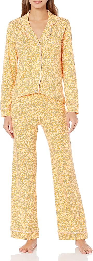 Cosabella Women's Bella Pajama Long Sleeve Top Pants Set