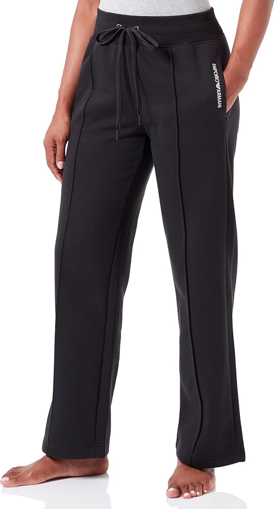 Emporio Armani Women's Iconic Terry Loose Fit Pants