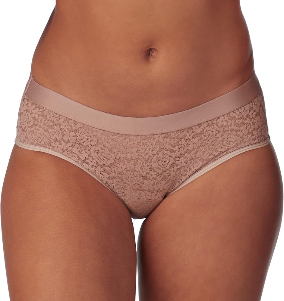 Maidenform Womens Pure Comfort Stretch Lace Brief