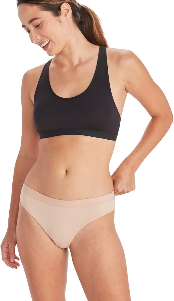 ExOfficio Women's Give-N-Go 2.0 Sport Mesh Thong - Ultralight Travel Underwear with Snug Active Fit & Lower Rise