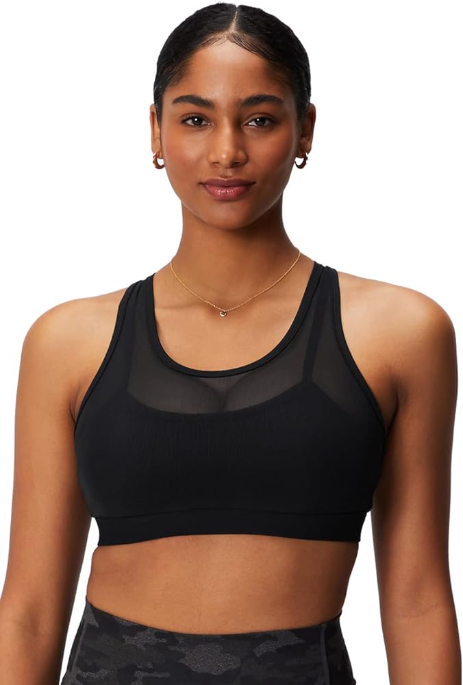 Fabletics Women's Faye High Impact Sports Bra, Knit