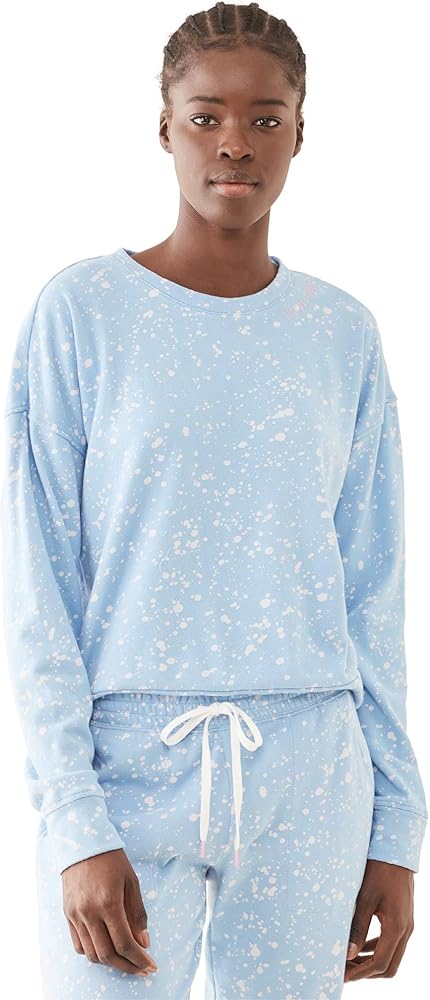 PJ Salvage Women's Loungewear Flick of a Brush Long Sleeve Top