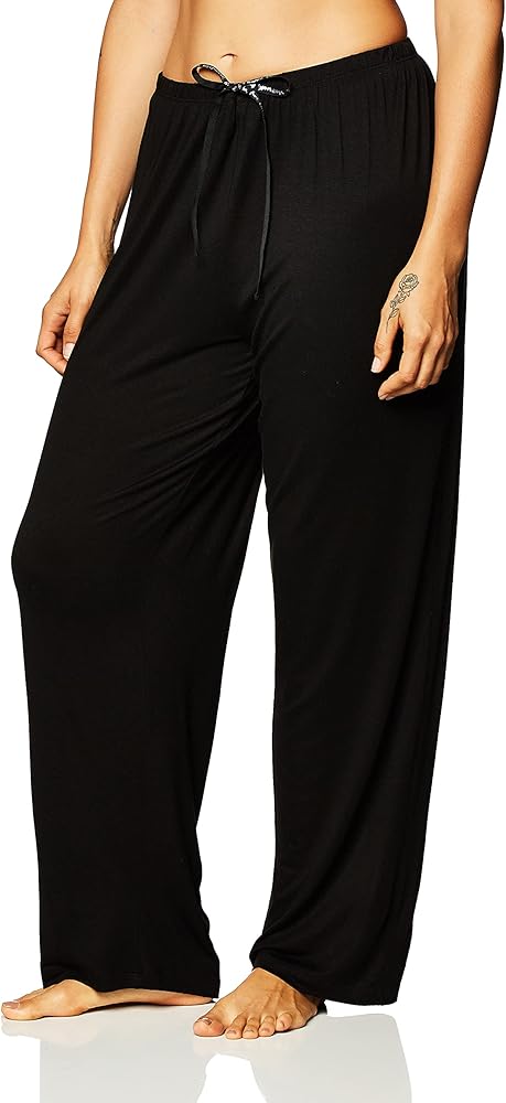 HUE Women's Sleepwell with TempTech Pajama Pants-Perfect Temperature Control, Luxurious Comfort