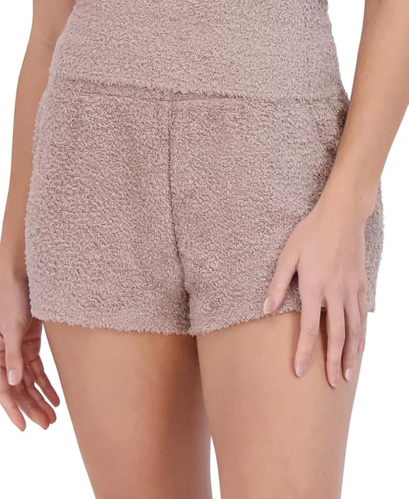 Steve Madden Women's Pull-on Chenille Sleep Shorts