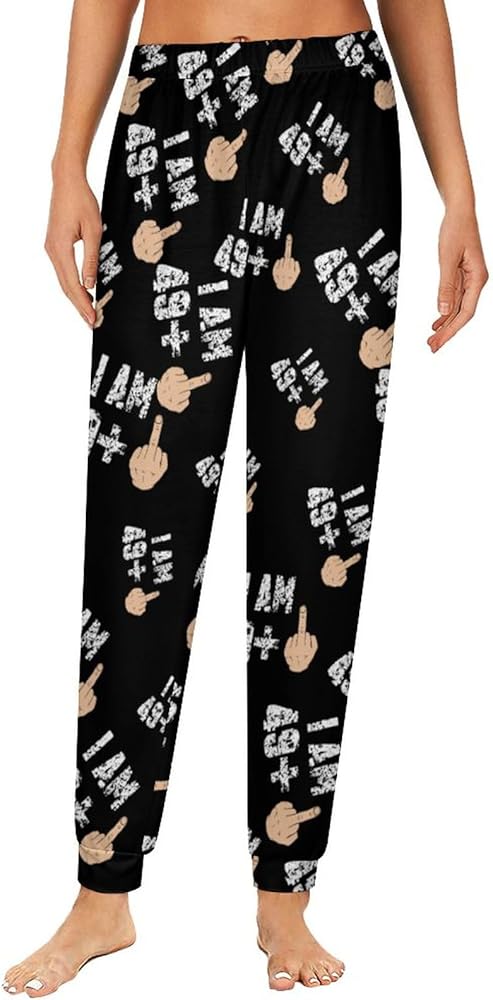 50th Birthday Gift Idea Women Pajama Pants Lounge Pajama Bottoms Soft Sleepwear Trousers Homewear