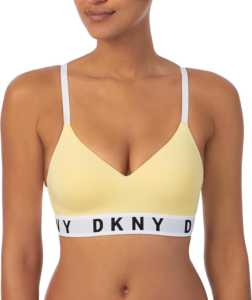 DKNY Women's Cozy Boyfriend Wirefree Pushup Bra