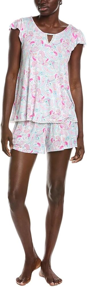 ELLEN TRACY 2Pc Pajama Short Set