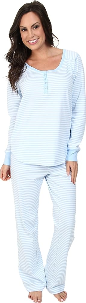 Carole Hochman Women's Soft Interlock Pajama Set Set