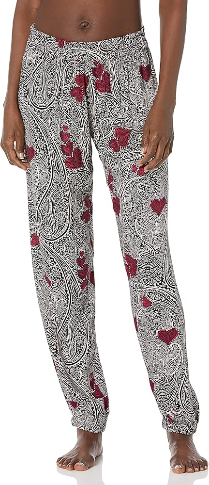 PJ Salvage womens Loungewear Paisley Party Banded PantPajama Bottom