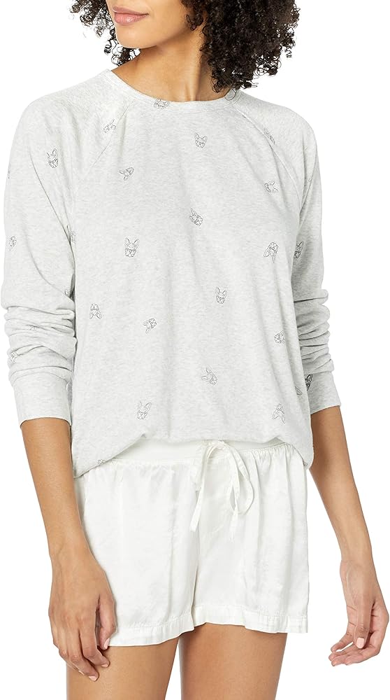 PJ Salvage Women's Loungewear Lily Rose Long Sleeve Top