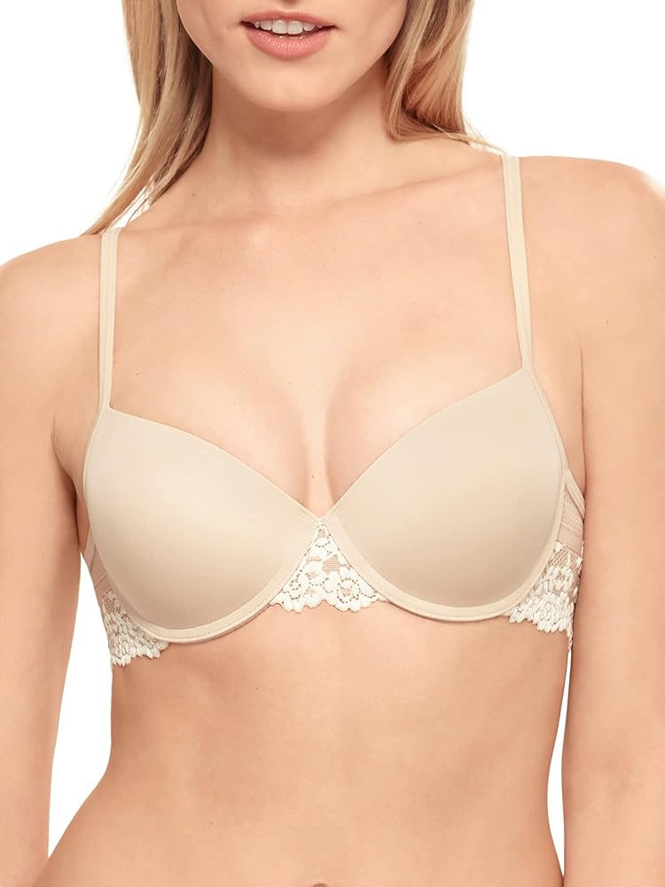 Wacoal Womens Petite Embrace Lace Push Up Bra