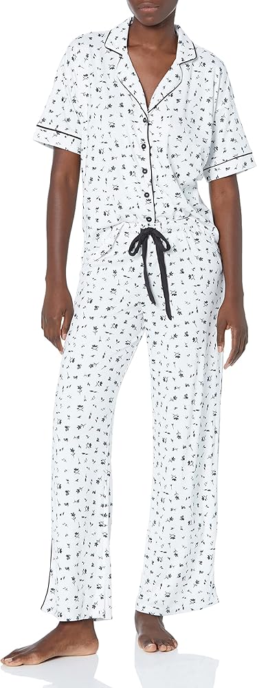 PJ Salvage Women's Loungewear Around The Edges Pajama Pj Set